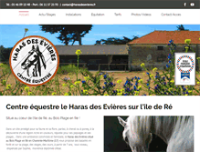 Tablet Screenshot of harasdesevieres.fr